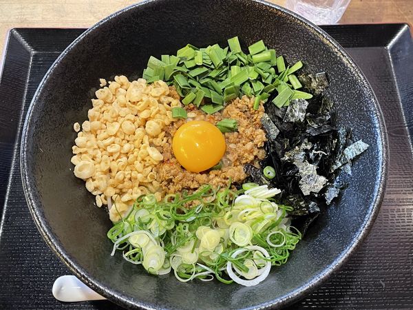 「台湾まぜきしめん　￥７００」@カレーのやぶやの写真