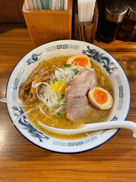 「ゆず塩丸(950円)」@らーめん金伝丸 渋谷道玄坂店の写真