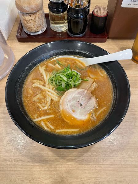 「赤味噌らーめん(730円)」@威風 渋谷センター街店の写真