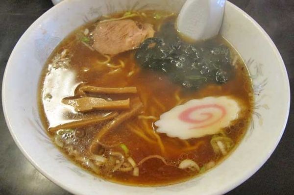 「ラーメン　550円」@大釜 本店の写真