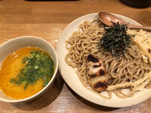 「つけめん」@鶏ポタラーメン THANK お茶の水の写真