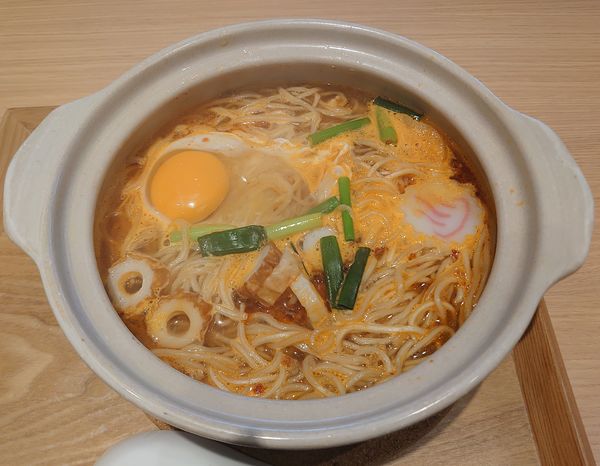 「【魂麺】ピリ辛鍋焼きラーメン(1450円)」@ラーメンWalkerキッチンの写真