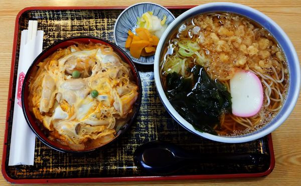 「親子丼セット（1,000円）」@尾張屋の写真