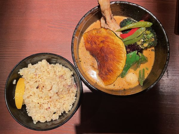 「チキン野菜カリー」@soup curry yellowの写真