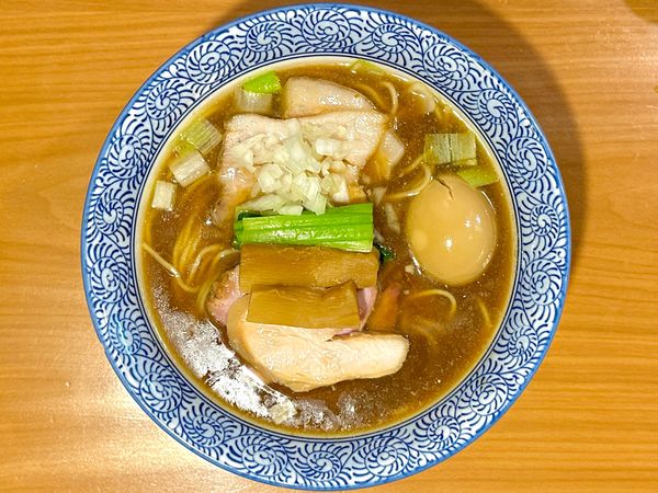 「★＜水曜日特別営業＞いりこ中華蕎麦(醤油)🍜¥1,000」@麺処 ほん田 東十条店の写真