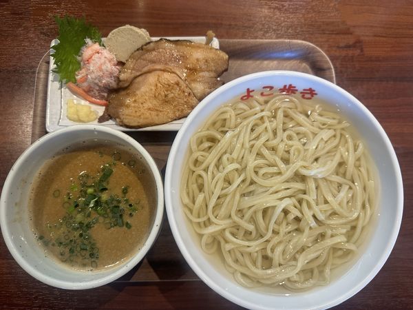 「限定・釜揚げカニみそつけ麺1300円」@二代目 白神 各務原店の写真