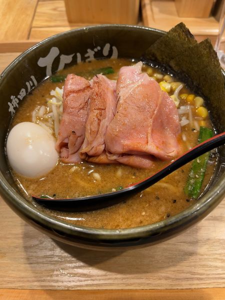 「特製味噌らーめん」@味噌らーめん 柿田川ひばり 恵比寿本店の写真