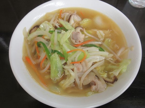 「タンメン（800円）」@キッチン菜彩の写真