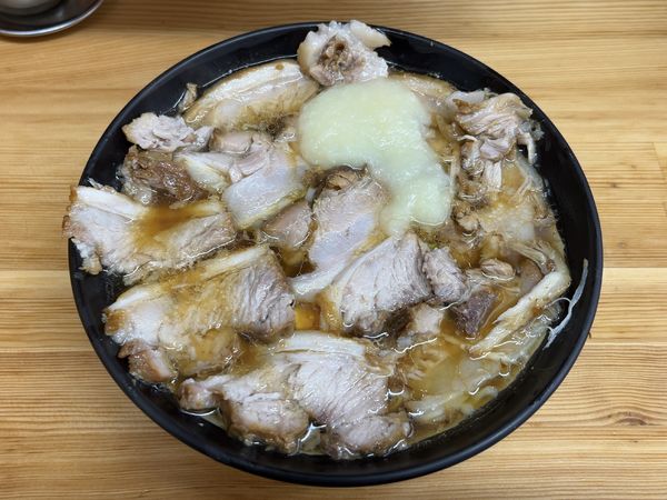 「チャーシュー麺＋にんにく」@北大塚ラーメンの写真