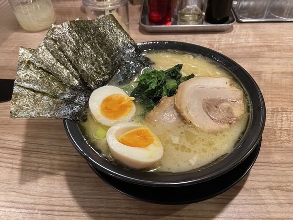 「塩SP(950円)」@横浜家系ラーメン 武骨家 水戸エクセル南店の写真