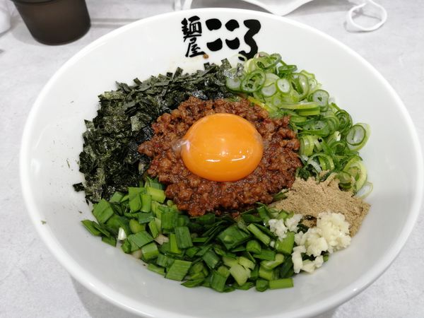 「台湾まぜそば」@麺屋 こころ 小牧店の写真