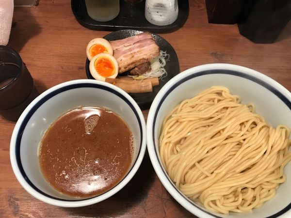 「つけ麺＋味玉」@中華そば 志の田の写真