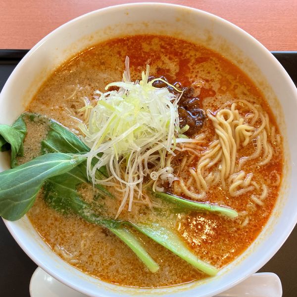 「胡麻香る四川風坦々麺500円(ｸｰﾎﾟﾝ使用490円引き)他」@デニーズ 千葉ニュータウン店の写真