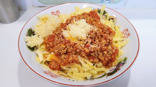 「【限定】F系ボロネーゼ(ニンニク)＋チーズ」@ハイパーファットンの写真