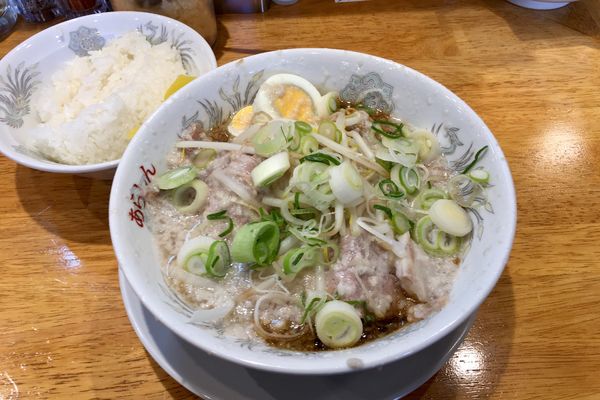 「チャーシューメン 1,050円＋めし 150円」@ラーメン あらしんの写真