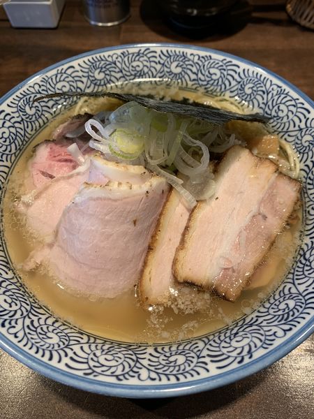 「チャーシュー塩そば1250円」@中華そば榮田の写真