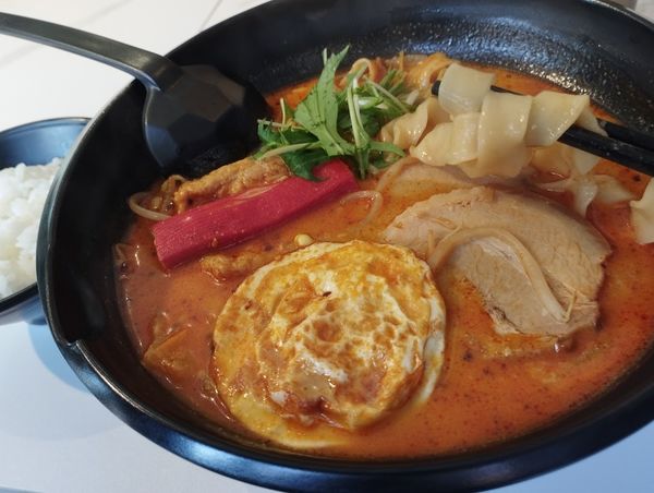 「麻辣刀削麺セット(小ライス付き)(980)」@楊國福 麻辣烫 横浜中華街店の写真