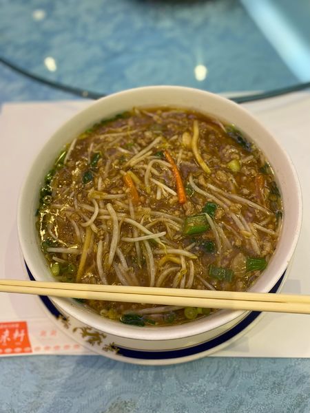 「もやしラーメン大盛」@中国四川料理 又来軒 福山ニューキャッスル店の写真
