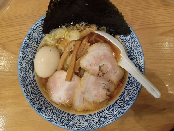 「特製中華そば」@中華そば 笑歩の写真