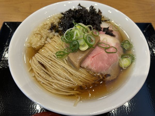 「牡蠣そば 900円」@中華そば よしかわ 三井アウトレットパーク入間店の写真