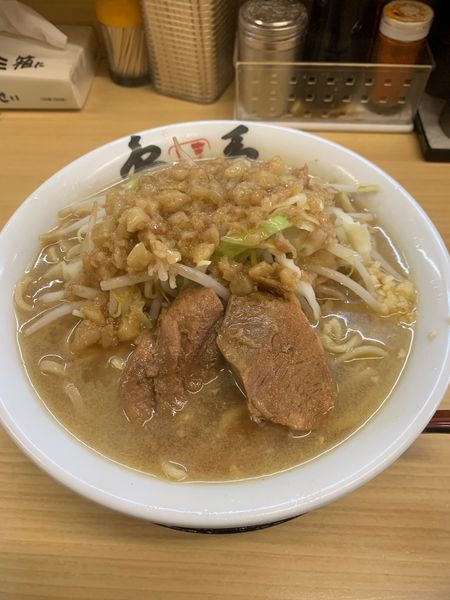 「島系ラーメン(野菜普通)」@島系 本店の写真
