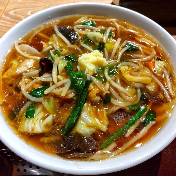 「もやしたっぷりサンマーメン（￥890）」@レストラン ゆらりの写真