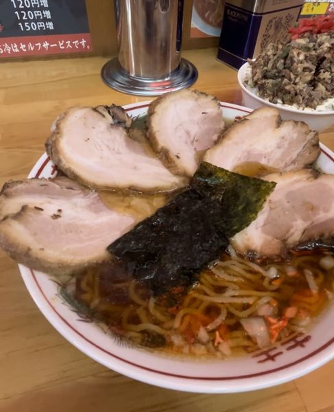 「醤家チャーシューメン」@屋台ラーメン 醤家 大子店の写真