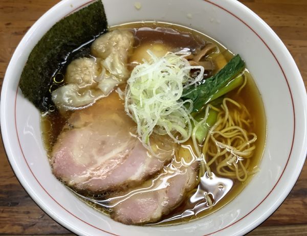 「ミニラーメン全部のせ」@らぁめん 夢の写真