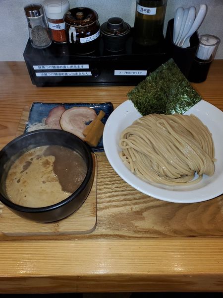 「豚骨魚介つけ麺@950」@麺道 ひとひらの写真