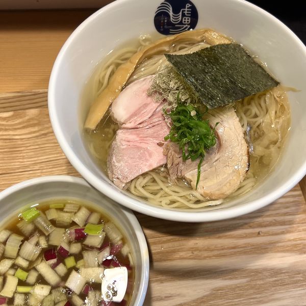 「醤油昆布水つけ麺」@中華そばTORIKOの写真