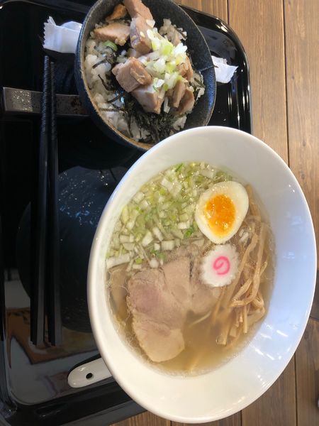 「醤油らーめん」@五の膳の写真