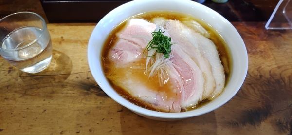 「特製中華そば」@中華そば しば田の写真