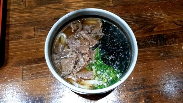 「しまね和牛肉うどん」@焼肉の藤増 大塚店の写真