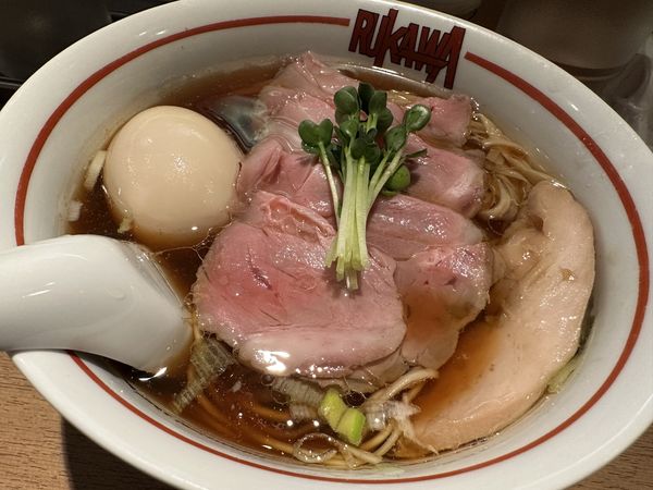 「特製醤油ラーメン」@中華そば 流川の写真