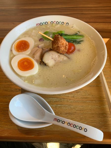 「特性鶏白湯」@もののこころ 東松戸店の写真