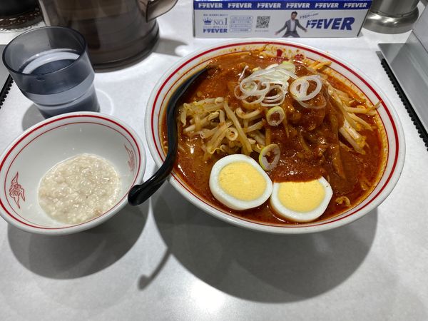 「冷味卵麺 + 大盛 + 背脂」@蒙古タンメン 中本 錦糸町店の写真