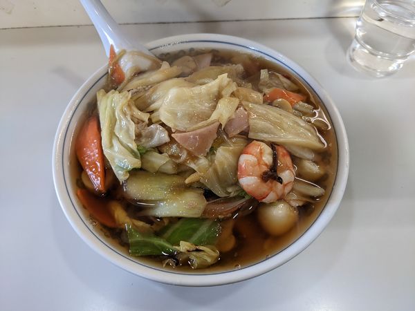 「五目ソバ 600円」@丸新の写真