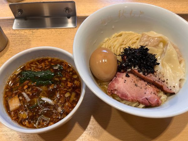 「特製鰹醤油つけ麺」@麺処 秋もとの写真