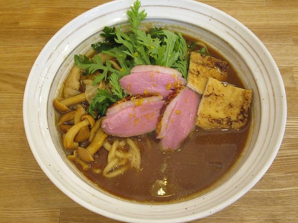 「【季節限定】赤味噌そば（1,080円）」@中華そば きなりの写真