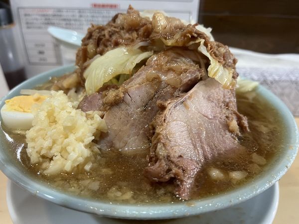 「ラーメン300g」@ラーメン富士丸 平塚店の写真