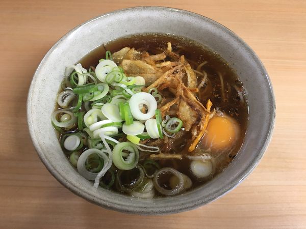 「天玉そば大盛り」@笠置そば 深川店の写真