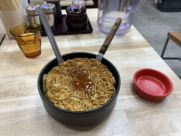 「焼き油そばオリジナル（並盛）」@焼き油そば専門店 焼爺の写真
