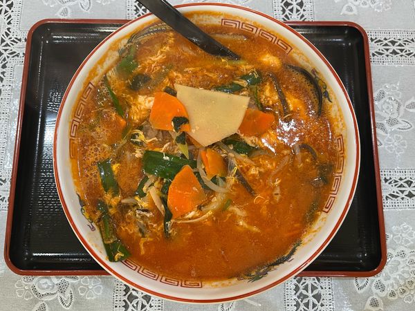 「ユッケジャン麺」@ラーメン貴族の写真