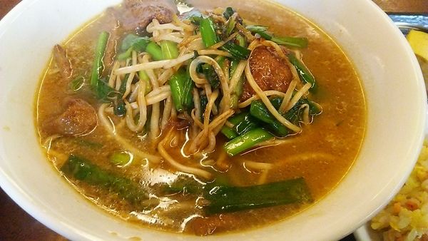 「ランチ レバニラ麺 850円」@川国志の写真