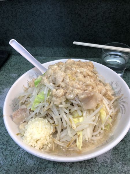 「小ラーメン ¥1,000」@ラーメン二郎 新宿小滝橋通り店の写真