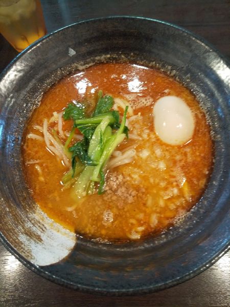 「味噌担々麵（味玉付き）」@担々麺 こころ家の写真