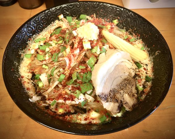 「蠍ラーメン(870¥)」@Japanese soba Noodles 蠍の写真