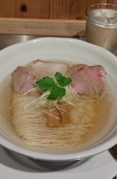 「塩そば並」@成城青果の写真