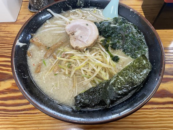 「正油ネギラーメン・中盛（1.5玉）」@ラーメンショップ 東大室店の写真