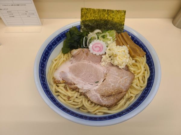 「塩の油そば」@自家製麺 二丁目ラーメンの写真